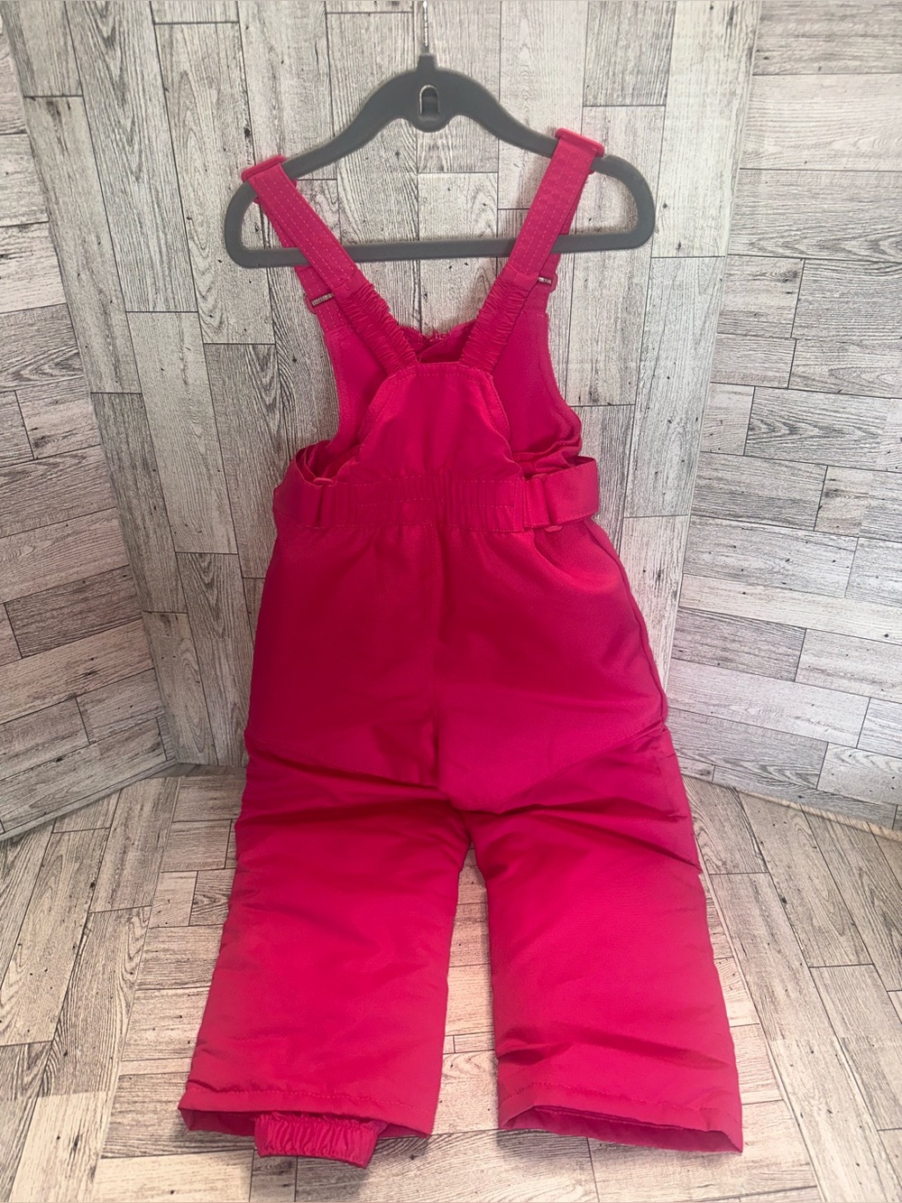 Cat & Jack size 3T Bright Pink Girls' Insulated Snow Overalls